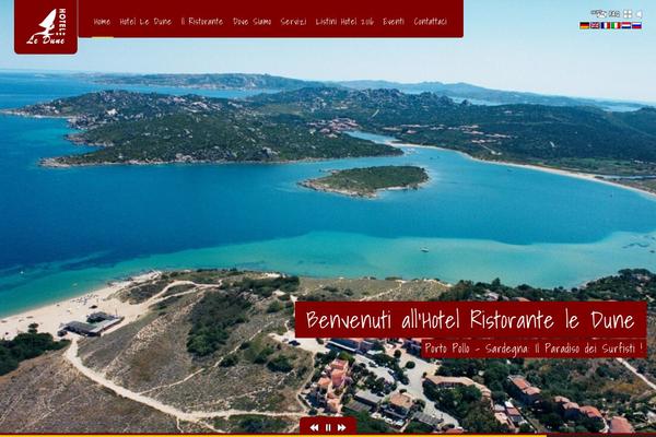 DK theme site design template sample