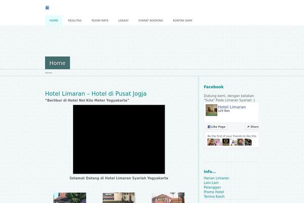 Site using Mobile Contact Bar plugin