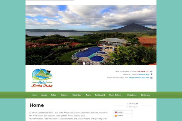 Ambassador theme site design template sample