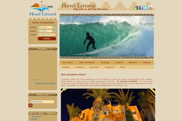 hotellittoral.com site used Litorral