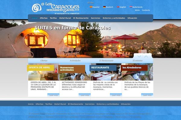 hotelloscaracoles.com site used Coldbox