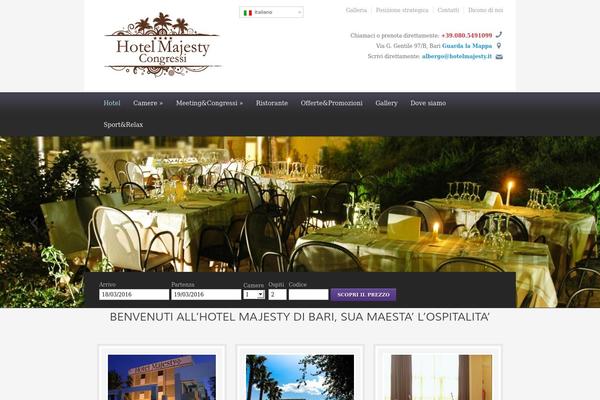 Ambassador theme site design template sample