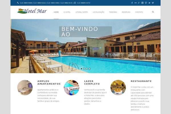 Chameleon theme site design template sample