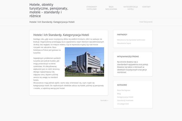 Travel Planet theme site design template sample