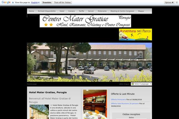 Istituzionale theme site design template sample