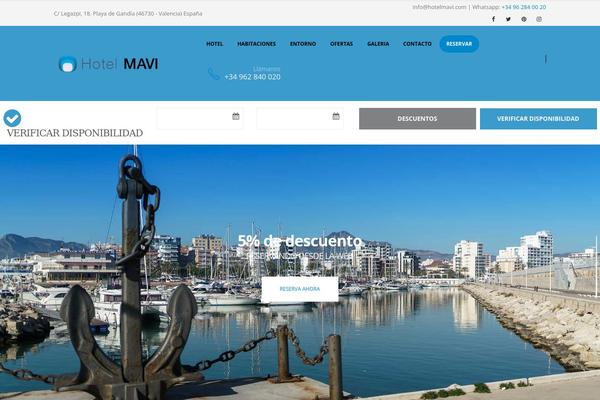 Site using Alojapro-widget plugin