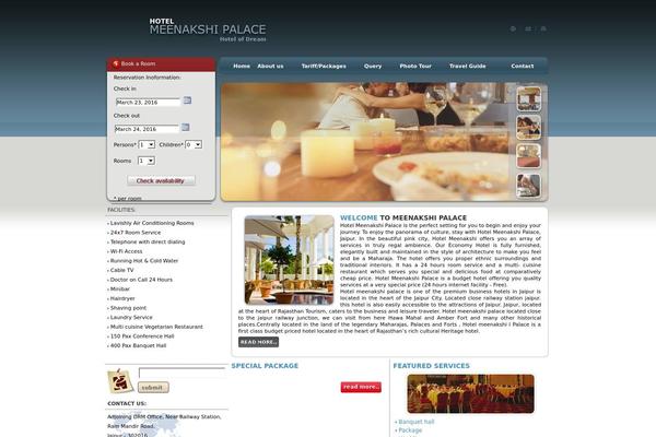 Morning theme site design template sample