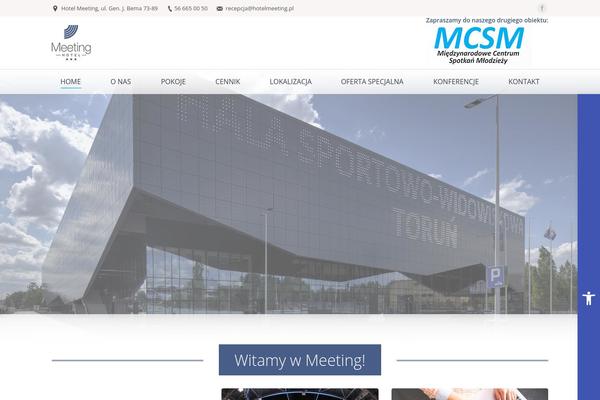 Core theme site design template sample