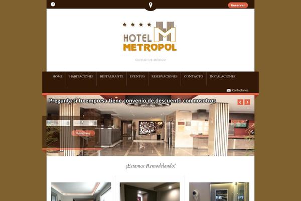 Nice Hotel theme site design template sample