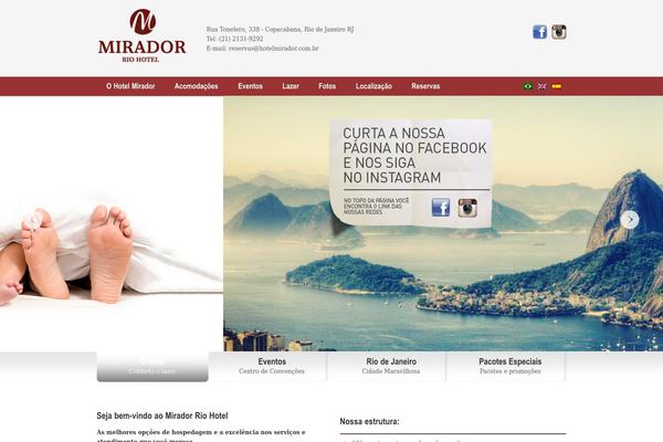 Impression theme site design template sample