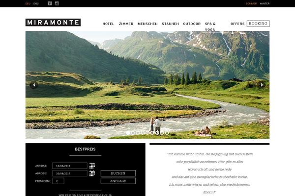 Ibuki theme site design template sample