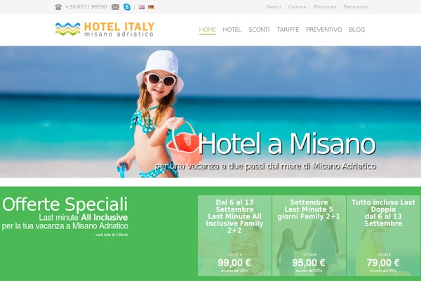 Moustache theme site design template sample