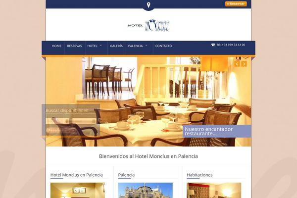 Nice Hotel theme site design template sample