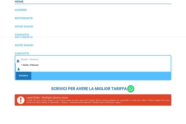 hotelmontecodeno.com site used Montecodeno