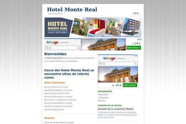 Tropicala theme site design template sample