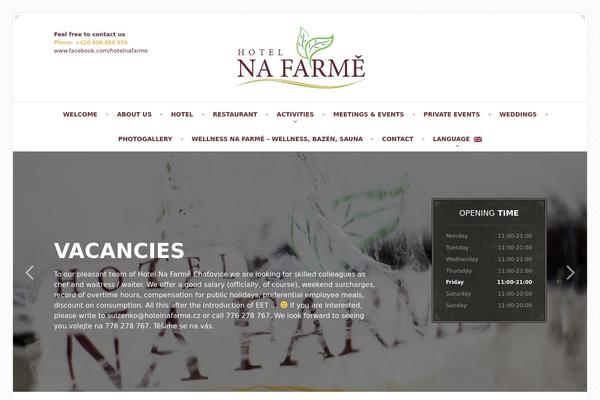 Site using Events Maker by dFactory plugin