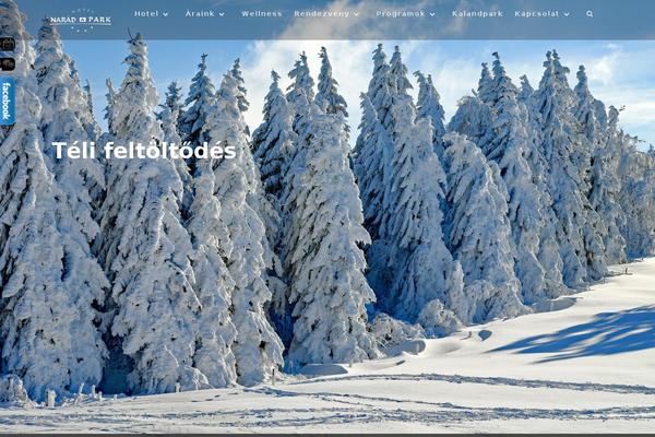 Athena theme site design template sample