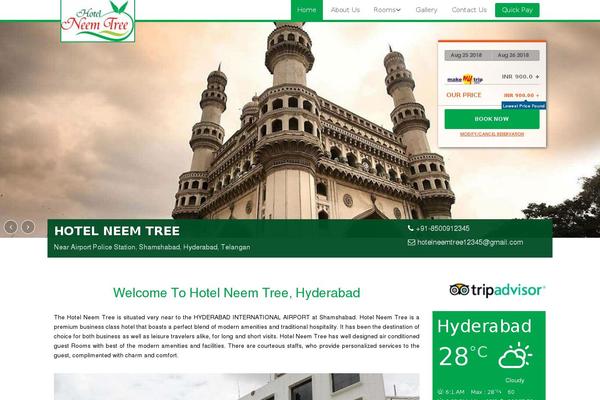 SKT Full Width theme site design template sample