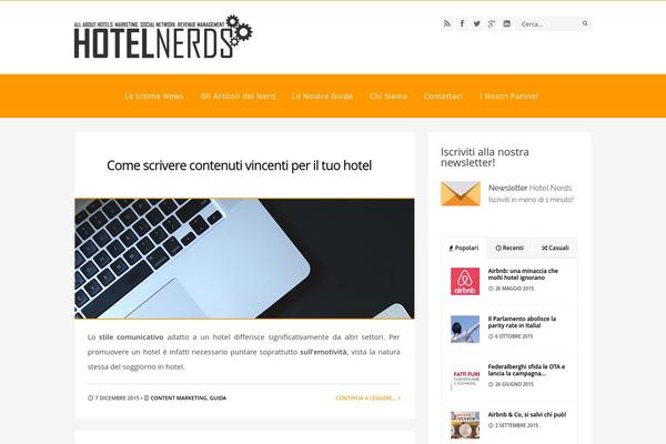 hotelnerds.it site used Posts