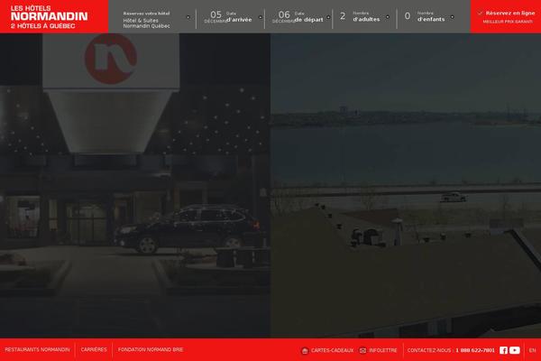 hotelnormandin.com site used Normandin