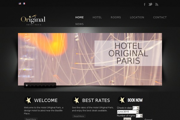 Newport theme site design template sample