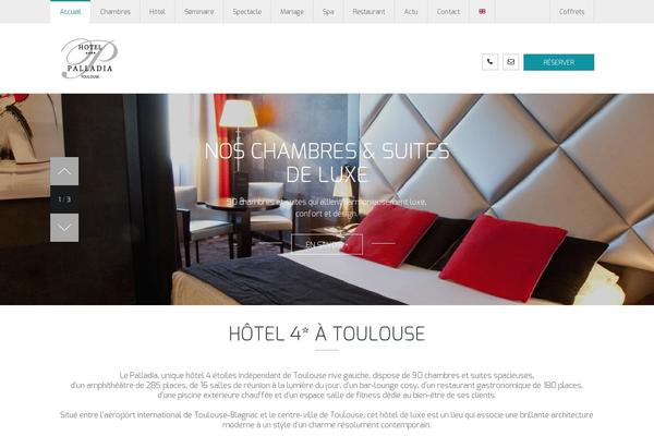 hotelpalladia.com site used Palladia
