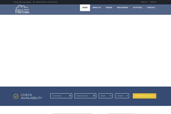 Hillter theme site design template sample
