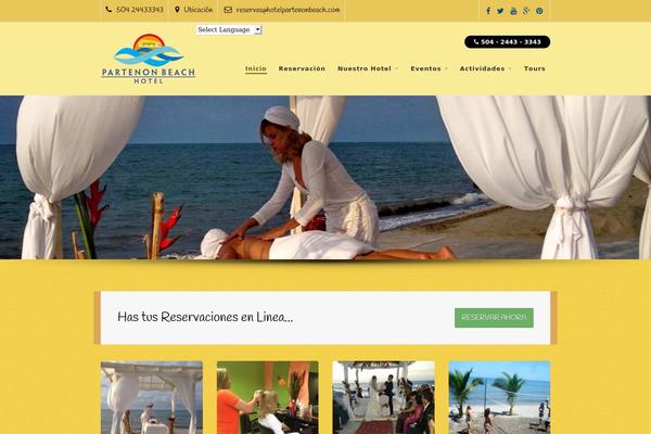 Altair theme site design template sample
