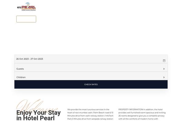 Site using Wp-hotelier plugin