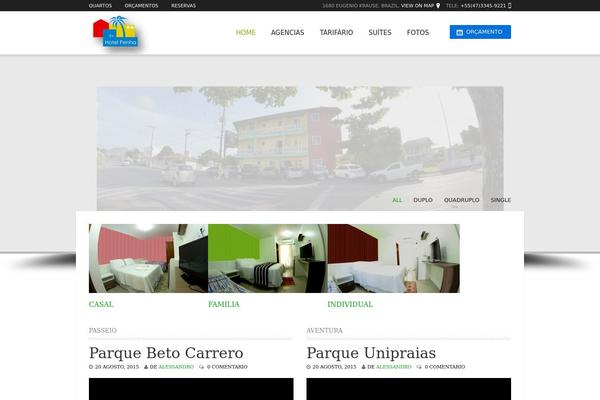 Hotec theme site design template sample