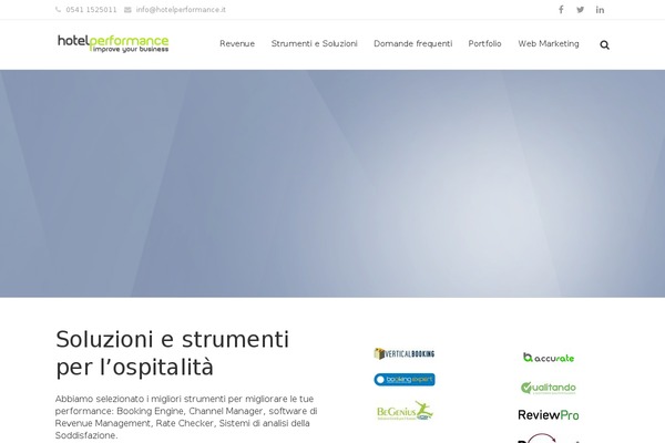 hotelperformance.it site used Edita-child