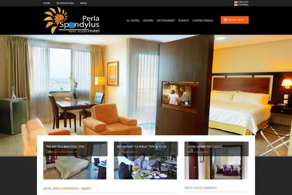 Hotec theme site design template sample