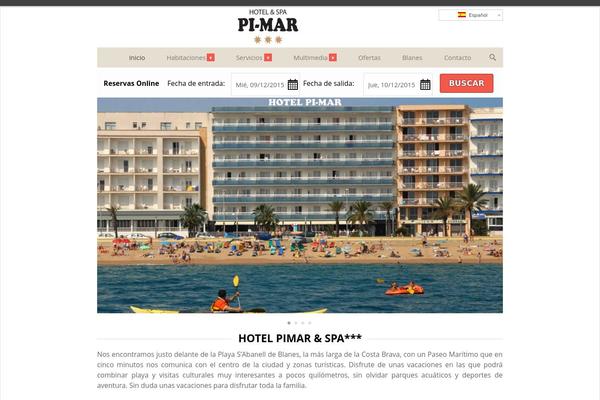 hotelpimar.com site used Alojapro