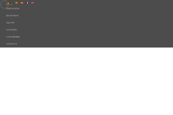 The7 Child theme site design template sample