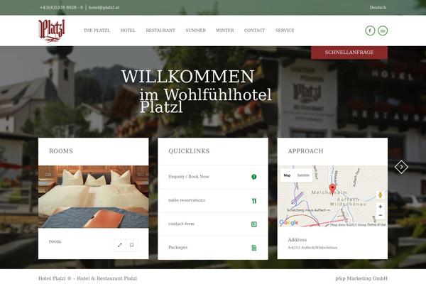 Holiday theme site design template sample