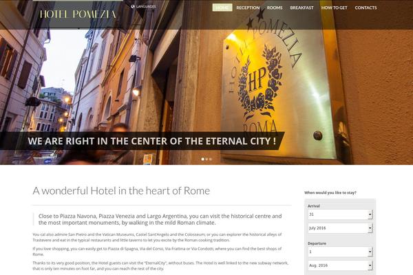 Kallyas theme site design template sample