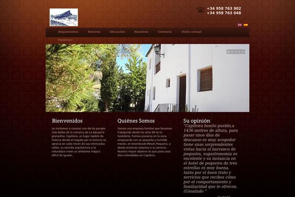 Hotellpress theme site design template sample