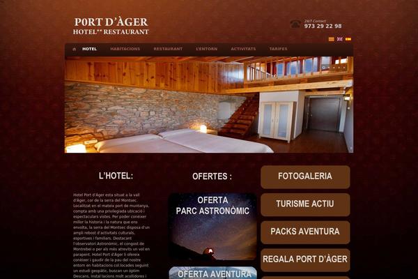 Hotelpress_single theme site design template sample