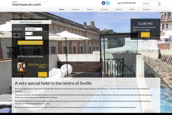 hotelposadadellucero.es site used Hotel-posada-del-lucero-2018
