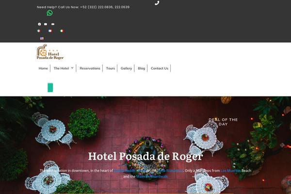 hotelposadaderoger.com site used Thrive