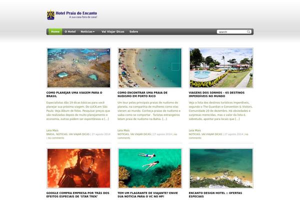 Gallery theme site design template sample
