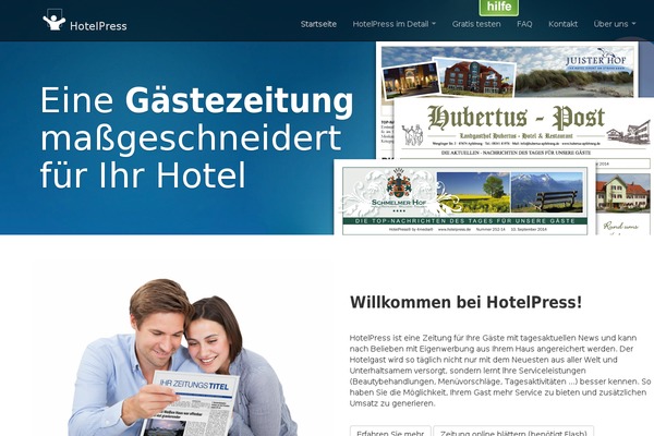 Cloudhost theme site design template sample