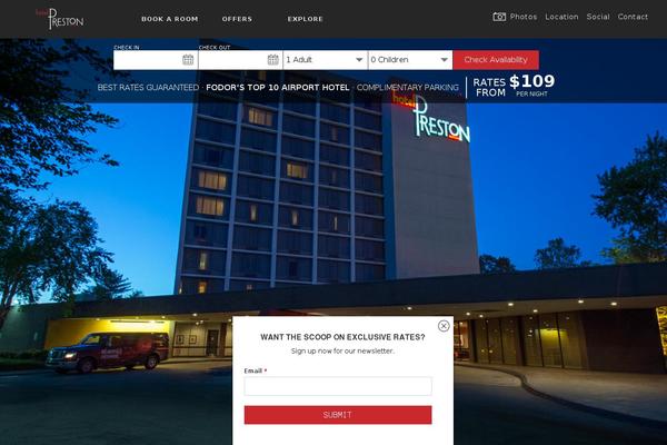 Preston theme websites examples