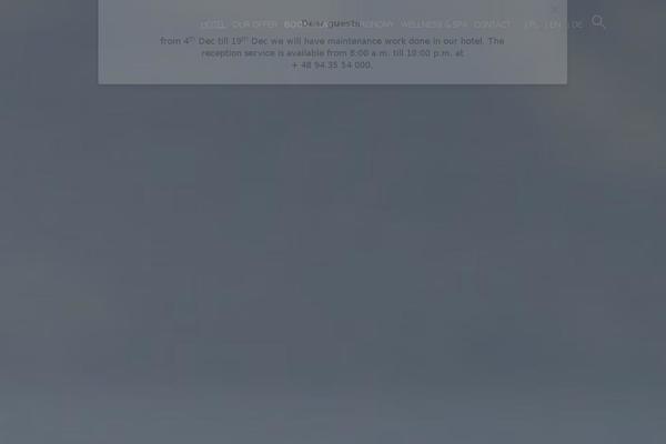 Site using Page Builder by SiteOrigin plugin