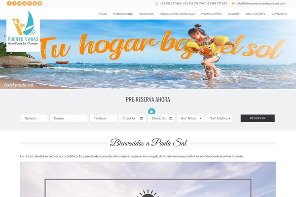 Fortuna-child theme site design template sample
