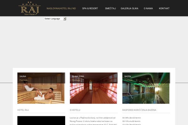 Hotec theme site design template sample