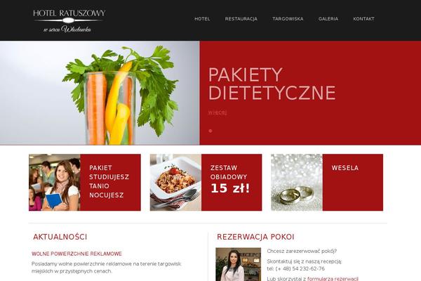 Bhost theme site design template sample