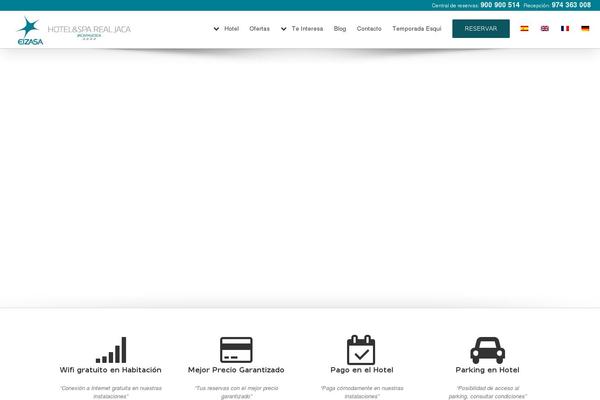 hotelrealjaca.com site used Avada Child Theme