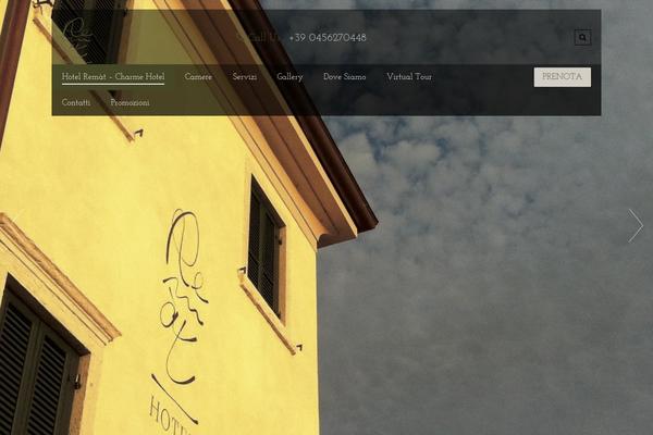 hotelremat.it site used Foodeez