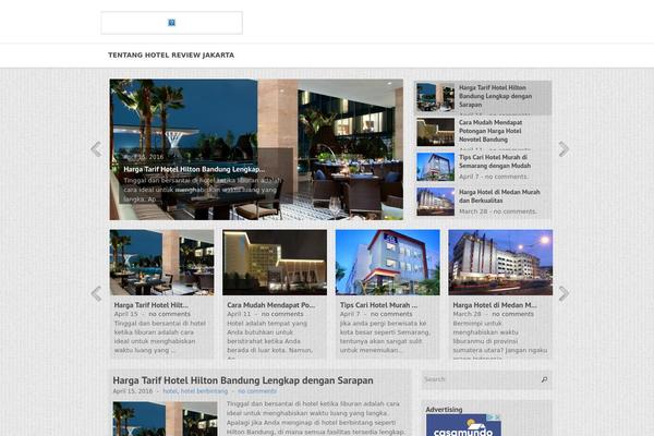 Curiosity theme site design template sample